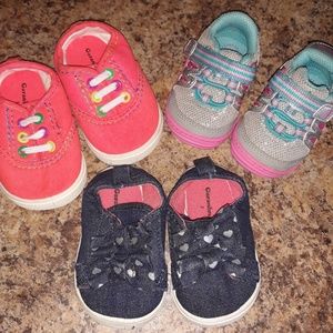 3 Pair of Baby shoes